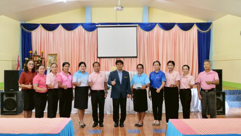 ผอ.สพป.ศรีสะเกษ เขต 4 ลงพื้นที่ตรวจเยี่ยมให้กำลังใจคณะผู้บริหาร ครู และนักเรียน “โรงเรียนบ้านกันตม (คุรุราษฎร์สามัคคี)”