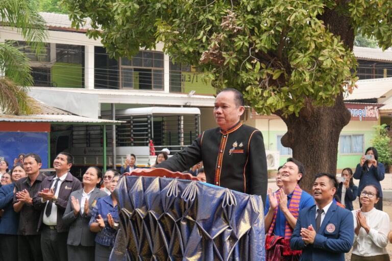 พิธิเปิด “อาคาร 99 ปี ศรีพะเนา” โรงเรียนบ้านตูม (นพค.15 กรป.กลางอุปถัมภ์)