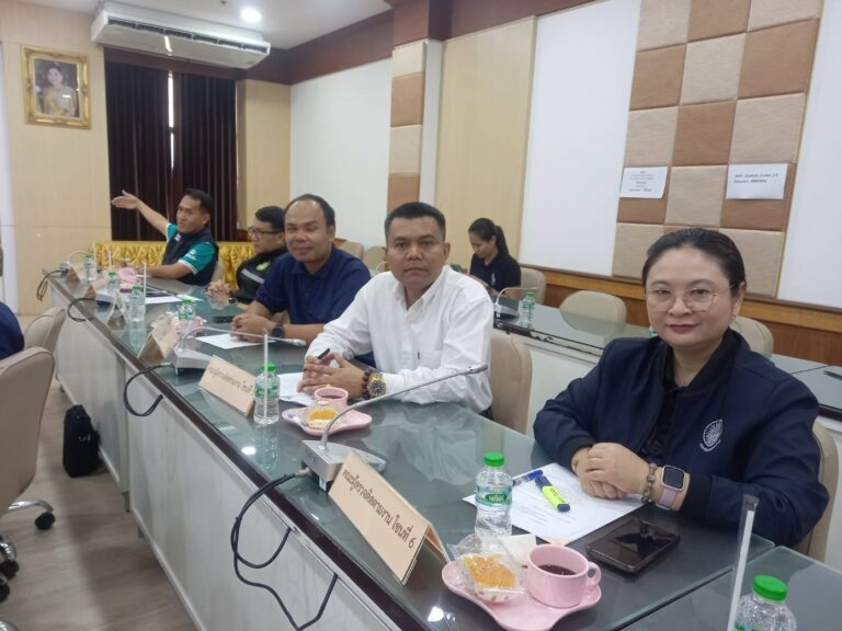 ประชุมศูนย์ปฏิบัติการป้องกันและลดอุบัติเหตุทางถนนช่วงเทศกาลสงกรานต์ พ.ศ. 2569